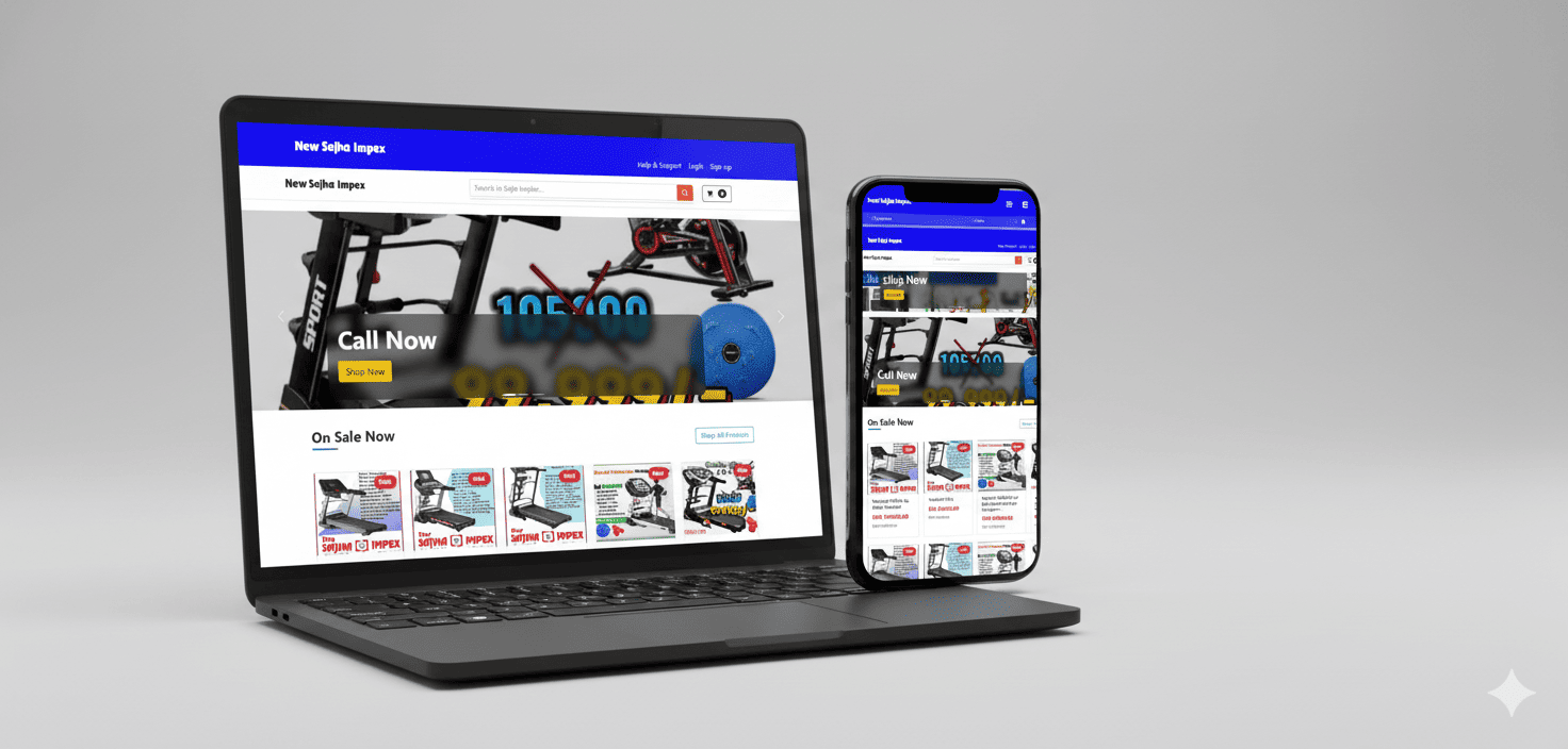 Sajha Impex E-commerce Website