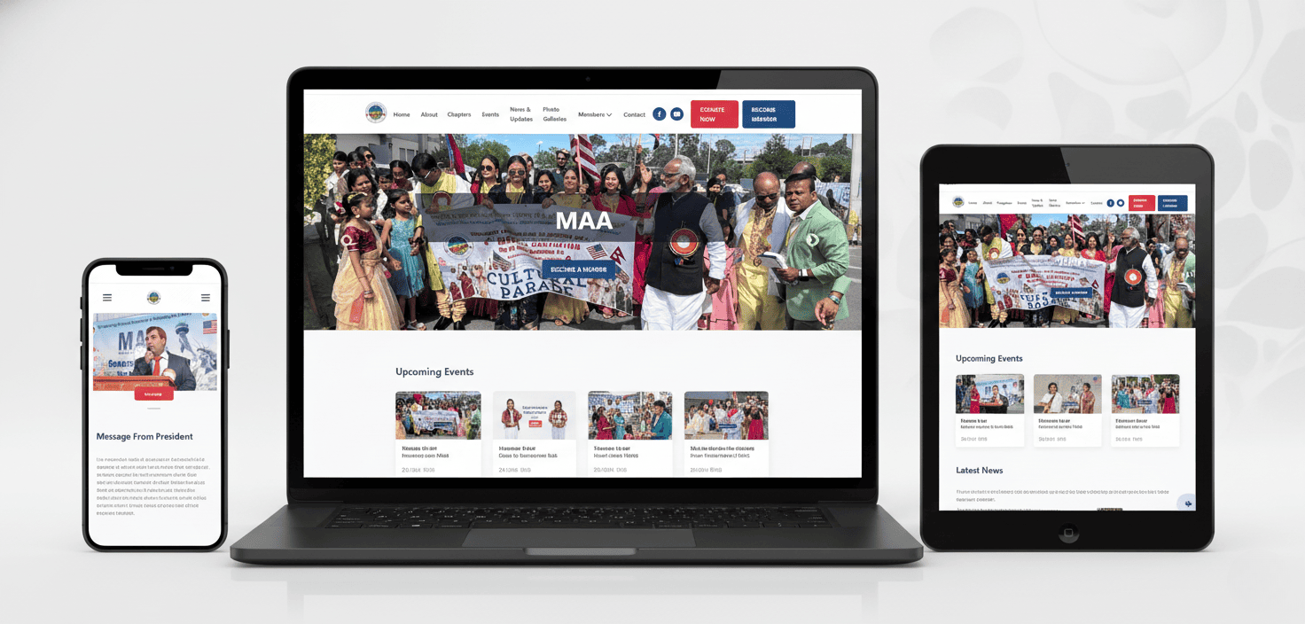MAA - Madheshi Association in America Web Portal
